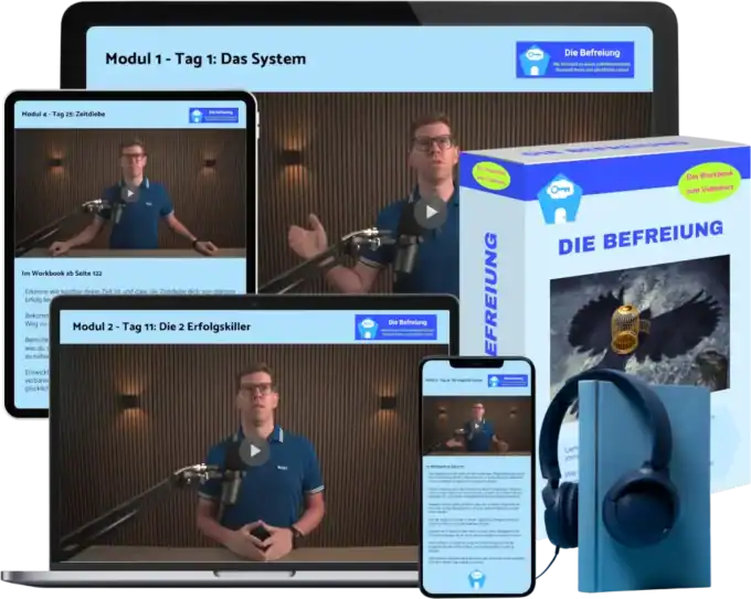 Kurs „Die Befreiung“ – Markus Hummel erklärt, wie du dein Unternehmer-Mindset stärkst und dich innerlich befreist.