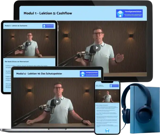Onlinekurs „Vermögenswachstum“ – Markus Hummel zeigt, wie du finanzielle Freiheit und Selbstbestimmung aufbaust.